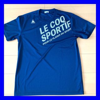 ルコックスポルティフ(le coq sportif)のXO ルコックle coq Tシャツ 半袖　メンズ　ネイビー　紺(Tシャツ/カットソー(半袖/袖なし))