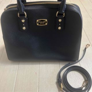 マイケルコース(Michael Kors)のマイケルコース  バッグ  黒　(ハンドバッグ)