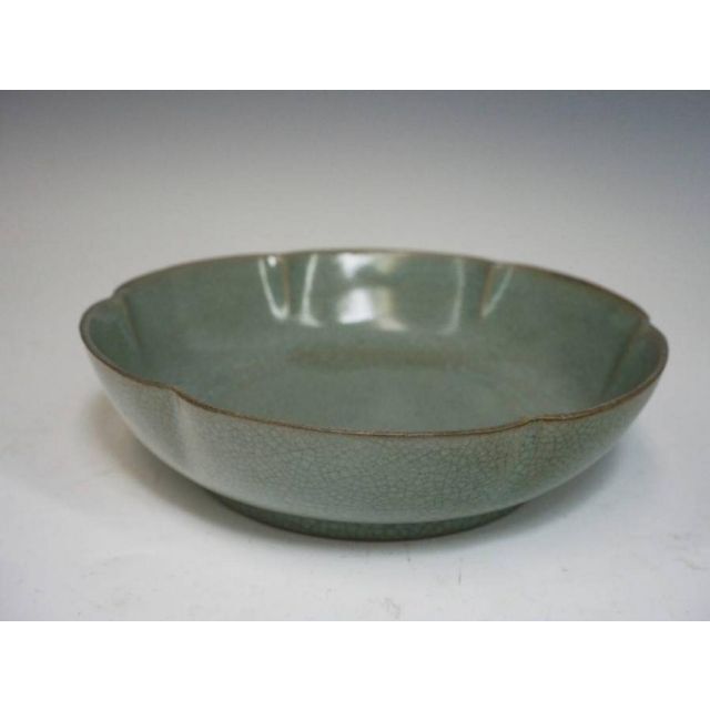中国美術 宋 汝窯 青磁皿 青磁筆洗 幅18cm 箱付 中国古玩 c21112 中国美術 宋 汝窯 青磁皿 青磁筆洗 幅18cm 箱付 中国古玩 c21112