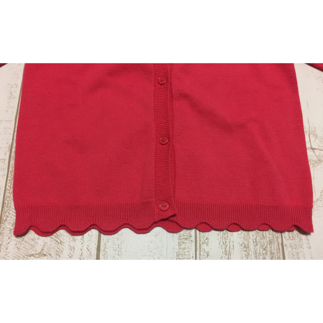 Jacadi(ジャカディ)のJACADI コットンカーディガン 6A 新品 キッズ/ベビー/マタニティのキッズ服女の子用(90cm~)(カーディガン)の商品写真