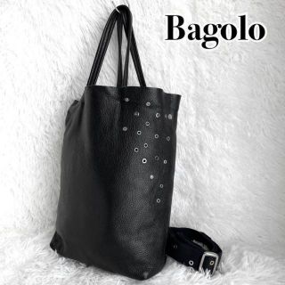 希少『Bagolo』レザー 本革 トートバッグ ショルダーバッグA4(ショルダーバッグ)