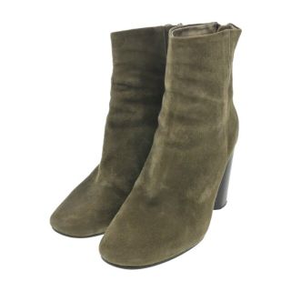 イザベルマラン(Isabel Marant)のISABEL MARANT イザベルマラン ブーツ 36(23cm位) カーキ 【古着】【中古】(ブーツ)