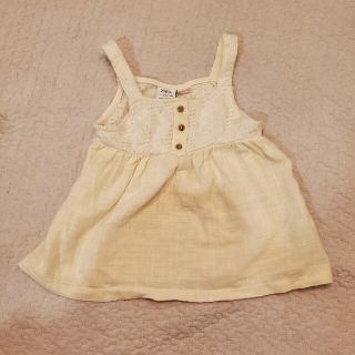 ザラキッズ(ZARA KIDS)の【98cm】ZARA ノースリーブチュニック(Tシャツ/カットソー)