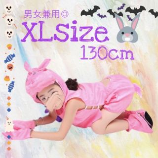 アニマル コスプレ XL ウサギ 子供服 ハロウィン 動物 可愛い 女豹 個性的(その他)