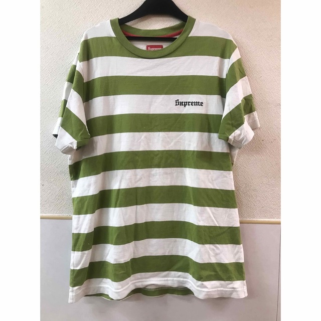 supremeボーダーtシャツ