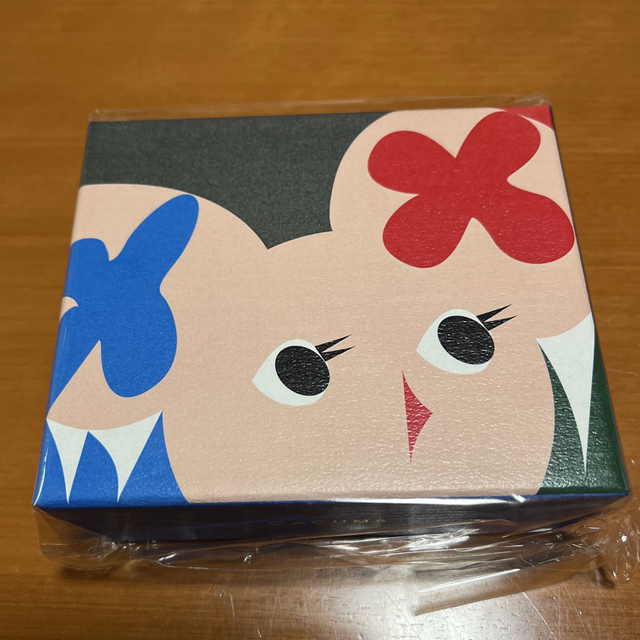 ほぼ日手帳 カクマ  CACUMA mini wallet レッド×グレー