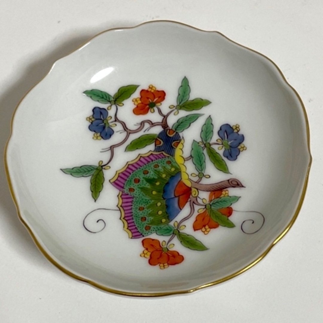 Meissenマイセン・柿右衛門写し・金縁・シノワズリ・8cm・美品 - 食器