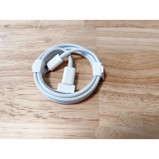 アップル(Apple)のiPhone純正ケーブル　USB-C - Lightningケーブル (その他)