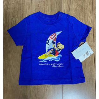 ラルフローレン 半袖 Tシャツ ポロベア 85 男の子 キッズ 子供服 青