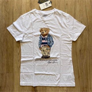 ラルフローレン(Ralph Lauren)のラルフローレン　ポロベア  130 新品　Tシャツ　白　男の子　子供服　キッズ(Tシャツ/カットソー)