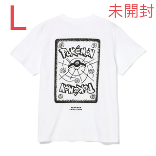 ビームス(BEAMS)のYU NAGABA ポケモンカードゲーム BEAMS CARD Tシャツ 白 L(Tシャツ/カットソー(半袖/袖なし))