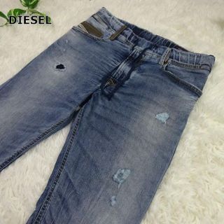 ディーゼル(DIESEL)のディーゼル　WAYKEE　JOGG JEANS　ユーズド加工ストレッチテーパード(デニム/ジーンズ)