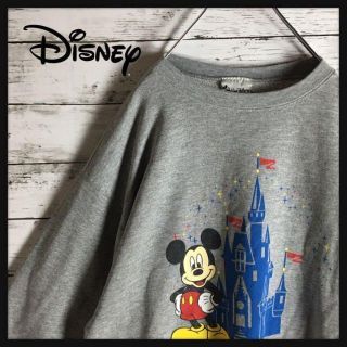 ディズニー(Disney)の【90sビンテージ】ディズニー☆ミッキースウェット　人気定番　アメリカ製ゆるだぼ(スウェット)