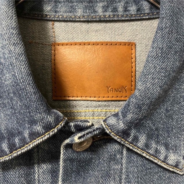 定価4.6万】YANUK ALAN Ⅱ ヴィンテージ加工 デニムジャケット-