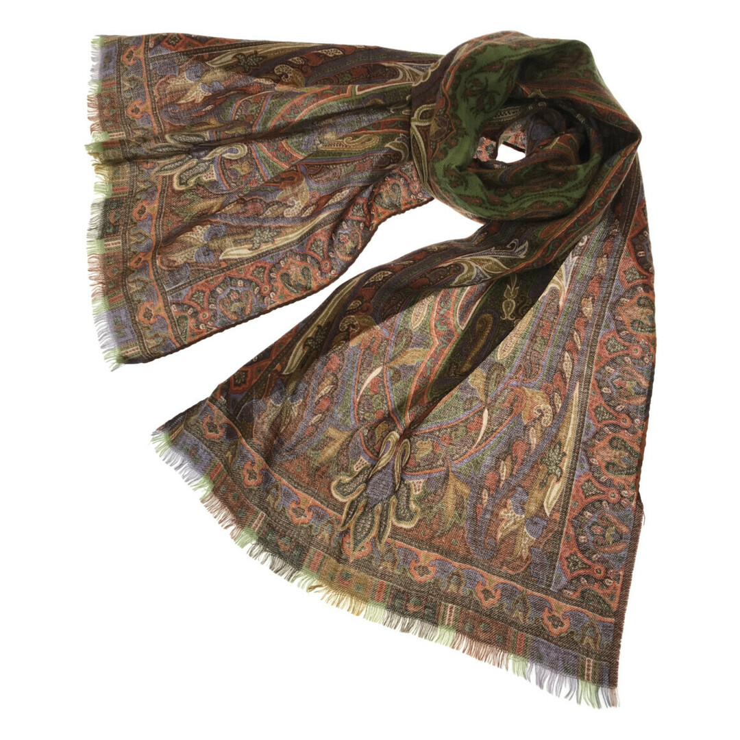 エトロ ETRO ストール カシミヤ×シルク-