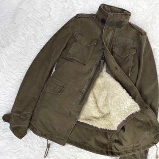 定価10.5万AKM coldweather M-65 JKT S 黒 ブルゾン