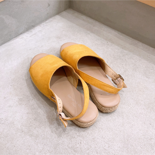 サマンサモスモスブルー サンダル レディースの靴/シューズ(サンダル)の商品写真