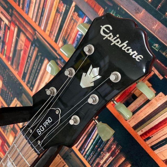 【長めシールドストラップ付5412】 EPIPHONE SG PRO  楽器のギター(エレキギター)の商品写真