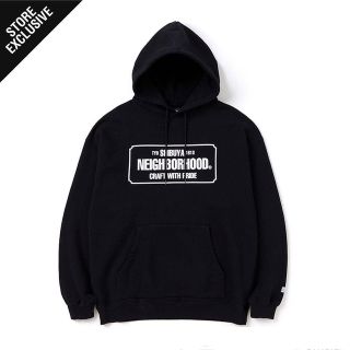 ネイバーフッド(NEIGHBORHOOD)の渋谷限定neighborhood スウェットパーカーXLサイズ　BLACK(パーカー)