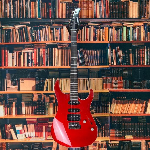 【5405】 FERNANDES 24フレット仕様 送料無料 赤