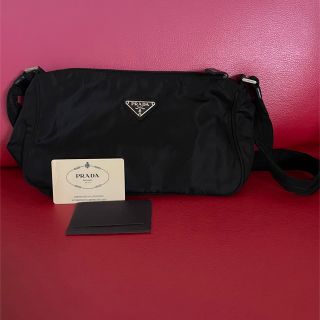 プラダ PRADA ショルダーバッグ 斜め掛けショルダー ナイロン ブラック  新入荷 OB1441