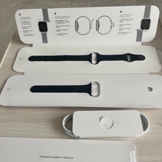 アップルウォッチ(Apple Watch)の専用ページアップウォッチ 純正品 充電器(USB-C)&41mmスポーツバンド(その他)