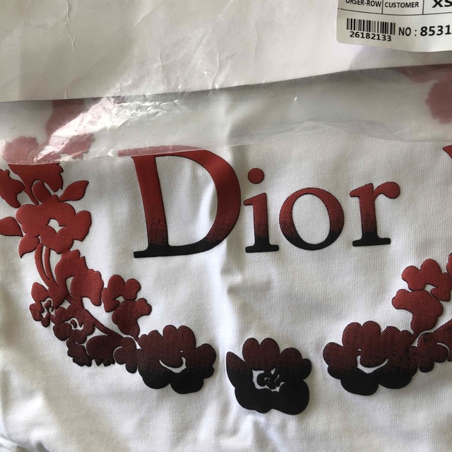 メンズ半袖Tシャツ、カットソー、Diorロゴ入り、外国のXS、値下げしました！ メンズのトップス(Tシャツ/カットソー(半袖/袖なし))の商品写真