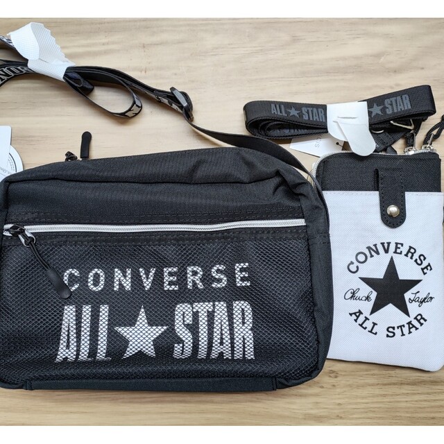 コンバース/converseショルダーバッグ2点セット#男女兼用#パスケース