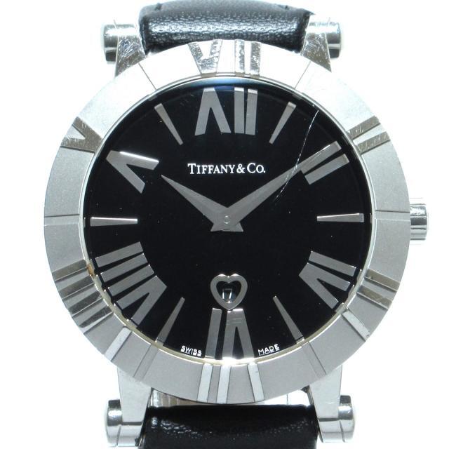 Tiffany & Co. - ティファニー 腕時計 アトラスラウンド 黒