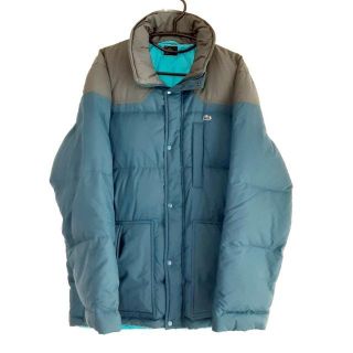 LACOSTE - 極美品『LACOSTE』ダウン ピーコート ダブルスーツに合わせ