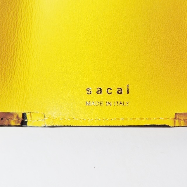 sacai(サカイ)のSacai(サカイ) 財布 - イエロー×ゴールド レディースのファッション小物(財布)の商品写真