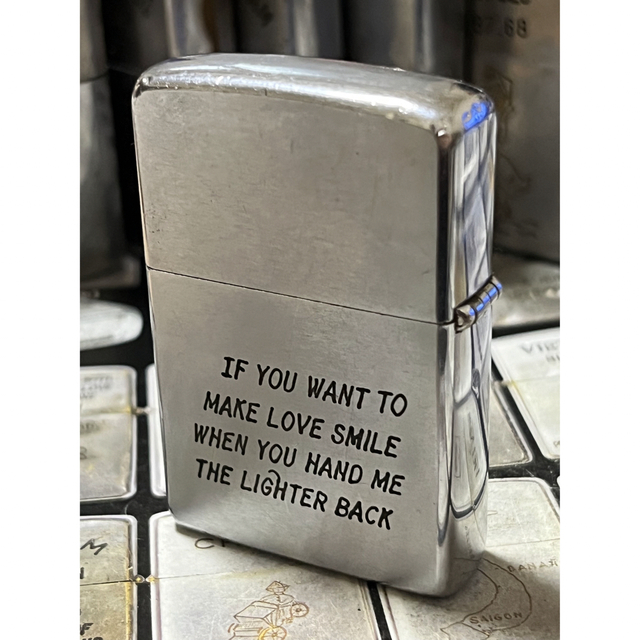 ベトナムZIPPO】本物 1970年製ベトナムジッポー「7人の小人