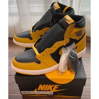 ナイキ(NIKE)のair jordan 1 og pollen ナイキ ジョーダン(スニーカー)