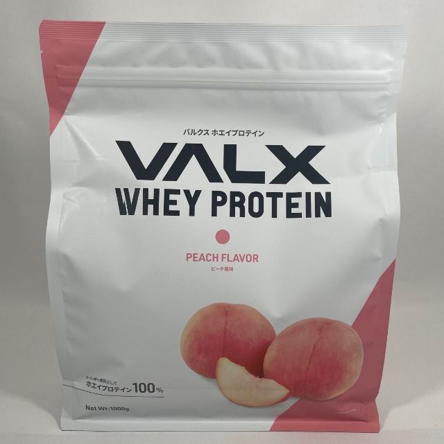 VALX バルクス ホエイプロテイン ピーチ風味 1kg 3個セット