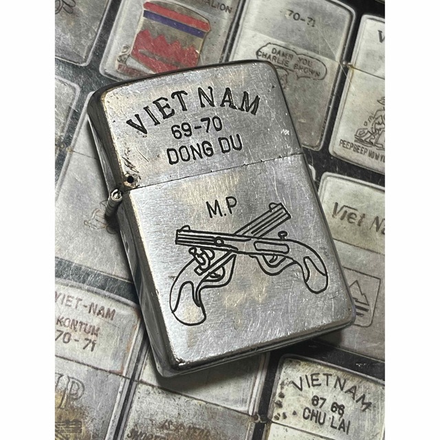 【ベトナムZIPPO】本物 1969年製ベトナムジッポー ヴィンテージ「MP」