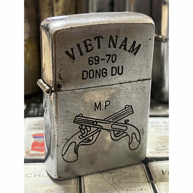 【ベトナムZIPPO】本物 1969年製ベトナムジッポー「在ベトナム第1野戦軍」