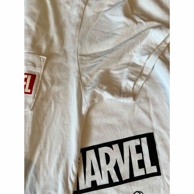 GU(ジーユー)の半袖Tシャツ　marvel Sサイズ メンズのトップス(Tシャツ/カットソー(半袖/袖なし))の商品写真