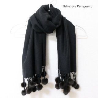 Salvatore Ferragamo - サルバトーレフェラガモ マフラー美品 -の通販