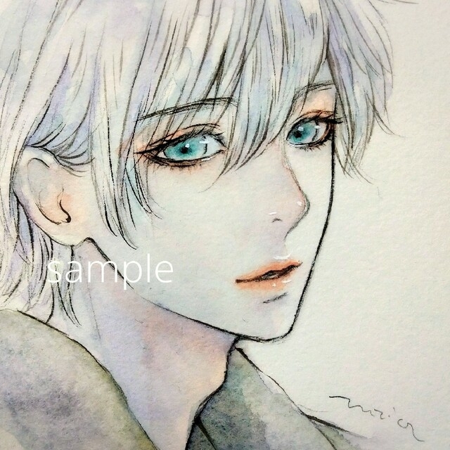 専用 手描きイラスト オリジナル 水彩画の通販 by むぅしかの 専用 手描きイラスト オリジナル 水彩画の通販 by むぅしかの