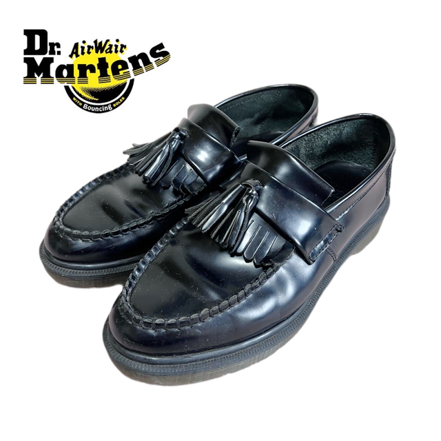 希少☆Dr.Martens ドクターマーチン レザー タッセルローファー 本革