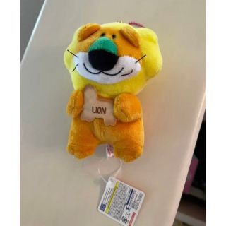 ライオン(LION)のたべっ子どうぶつマスコット　ライオン　キーホルダー(キャラクターグッズ)