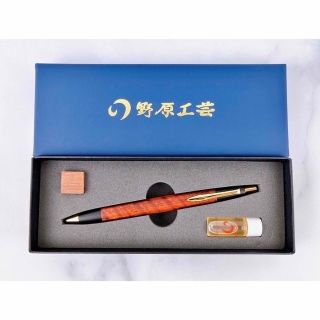 未使用】野原工芸 シャープペンシル 本花梨虎杢 ゴールドの通販|ラクマ
