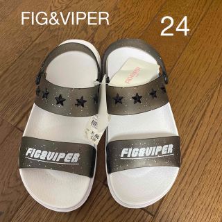 FIG&VIPER - 新品/FIG&VIPER/24センチ/ガールズ　サンダル　フィグアンドヴァイパー