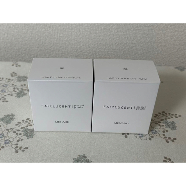 メナードフェアルーセントプレスパウダー 本体2点セットベースメイク/化粧品