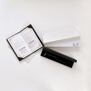 ラフォーレ ブラックダイヤネックレス(保証書付き)の通販 by megu's