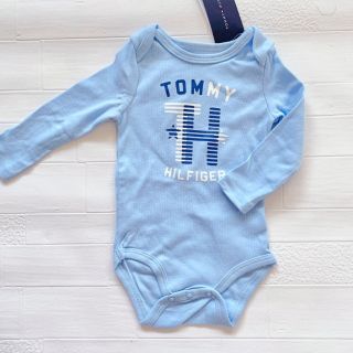 TOMMY HILFIGER - 6-9m70cm 長袖ロンパース 3点セット トミー