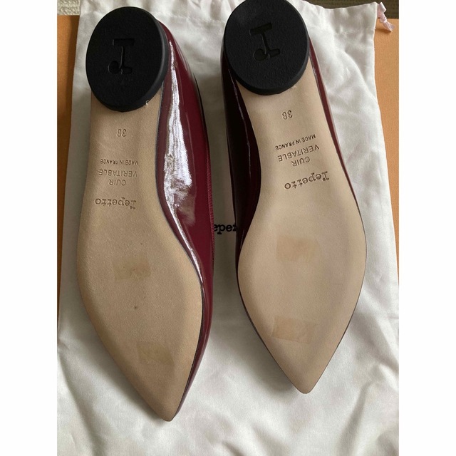 repetto(レペット)の試着程度 美品 レペット ブリジット 38 repetto パテント レディースの靴/シューズ(バレエシューズ)の商品写真