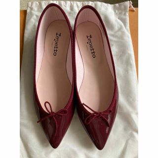 レペット(repetto)の試着程度 美品 レペット ブリジット 38 repetto パテント(バレエシューズ)