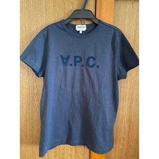 アーペーセー(A.P.C)のA.P.CロゴフロッキープリントTシャツ(Tシャツ(半袖/袖なし))