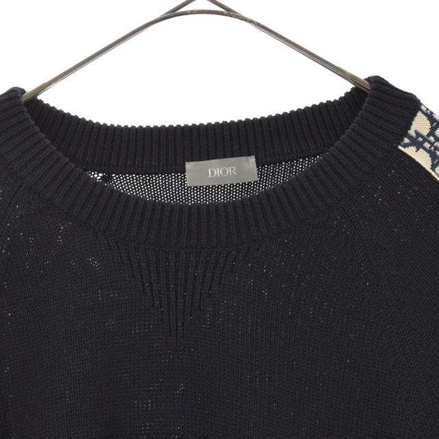DIOR ディオール 21AW OBLIQUE SIDE LINE CREWNECK SWEATSHIRT